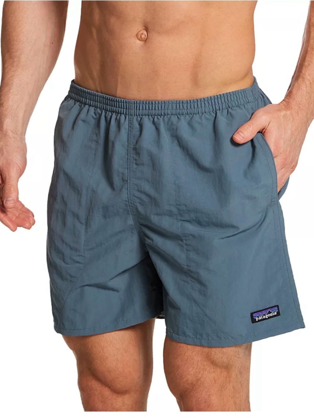 Patagonia Men’s Baggies Shorts Size Small Blue Swim Athletic Shorts